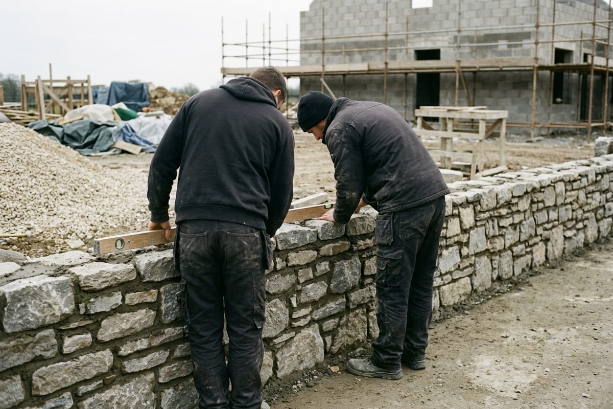 Équipement de chantier sans personne identifiable